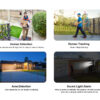 VSTARCAM smart ηλιακή κάμερα CB621DR, dual lens, 3MP, WiFi, SD, PTZ, IP66 - Image 8
