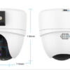 VSTARCAM smart κάμερα CS2DR, 3MP, dual lens, WiFi, PTZ, SD - Image 4