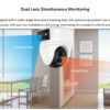 VSTARCAM smart κάμερα CS2DR, 3MP, dual lens, WiFi, PTZ, SD - Image 8