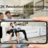 VSTARCAM smart κάμερα CS49D, 3MP, dual lens, WiFi, PTZ, SD - Image 12