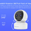 VSTARCAM smart κάμερα CS49D, 3MP, dual lens, WiFi, PTZ, SD - Image 15