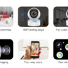 VSTARCAM smart IP κάμερα CS49L, 3MP, WiFi, PTZ - Image 2