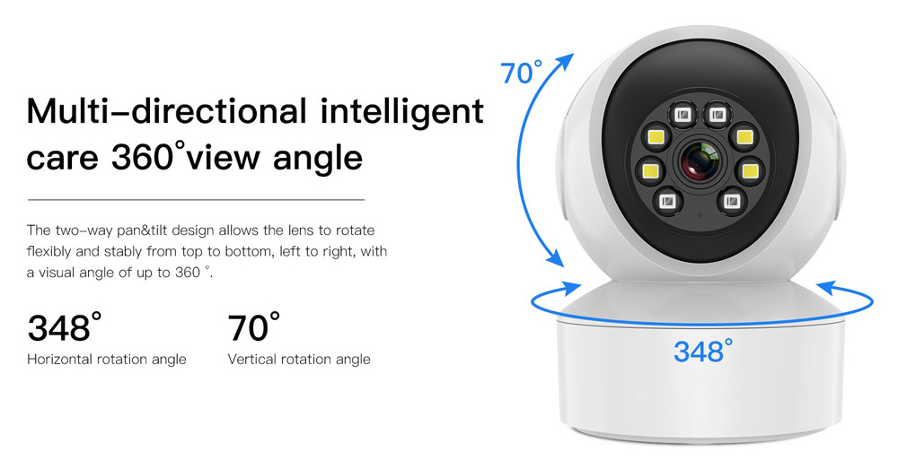 VSTARCAM smart IP κάμερα CS49L, 3MP, WiFi, PTZ - Image 6