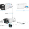 VSTARCAM smart IP κάμερα CS58, IP66, 3MP, WiFi, ανίχνευση καπνού - Image 5