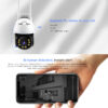 VSTARCAM smart IP κάμερα CS64, αδιάβροχη IP66, 3MP, WiFi, cloud/micro SD - Image 5