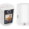 VSTARCAM smart κάμερα CV331S με οθόνη, 3MP, WiFi, 2000mAh, SD - Image 3
