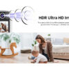 VSTARCAM smart κάμερα CV331S με οθόνη, 3MP, WiFi, 2000mAh, SD - Image 5