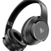 DOQAUS headphones DESIGN 1, ασύρματα & ενσύρματα, Φ40mm, 600mAh, μαύρα - Image 4