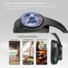 DOQAUS headphones DESIGN 1, ασύρματα & ενσύρματα, Φ40mm, 600mAh, γκρι - Image 5