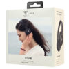 DOQAUS headphones DESIGN 3, ασύρματα & ενσύρματα, Φ40mm, 600mAh, μαύρα - Image 7