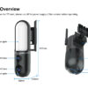 VSTARCAM smart κάμερα FC4 με φωτισμό, dual lens, 3MP, WiFi, SD, PTZ, IP66 - Image 6
