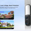VSTARCAM smart κάμερα FC4 με φωτισμό, dual lens, 3MP, WiFi, SD, PTZ, IP66 - Image 9