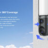 VSTARCAM smart κάμερα FC4 με φωτισμό, dual lens, 3MP, WiFi, SD, PTZ, IP66 - Image 15