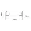 LEDTM® PLUX GLB-107-0013 Τροφοδοτικό/Μετασχηματιστής Class II SELV 36W 1.5A AC 220-240V σε DC 24V IP20 - Λευκό Ματ - Μ12.8 x Π5 x Υ1.5cm - 3 Χρόνια Εγγύηση - Image 5
