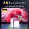 H96 MAX TV Box M1 Plus, 8K, 4/32GB, WiFi 6, Bluetooth, Android 14 - Image 3