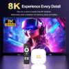 H96 MAX TV Box M2 Plus, 8K, 4/32GB, WiFi 6, Bluetooth, Android 14 - Image 2