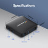 H96 MAX TV Box S905L3, 4K, 2/16GB, WiFi, Bluetooth, Android 14 - Image 5