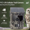 SUNTEK smart ηλιακή κάμερα κυνηγού HC-600PRO, PIR, 4G, 30MP/2K, SD, IP65 - Image 2