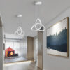 LEDTM LED φωτιστικό οροφής HLL-0121, 15W, 4000K, Φ22cm x 1m, λευκό - Image 2