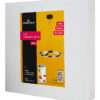 LEDTM LED φωτιστικό οροφής HLL-0202, 29W, 4000K, Φ38x120cm, ασημί/μαύρο - Image 6