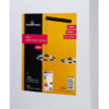 LEDTM LED φωτιστικό οροφής HLL-0203, 42W, 4000K, 70x30x120cm, ασημί/μαύρο - Image 6