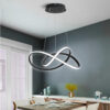 LEDTM LED φωτιστικό οροφής HLL-0207, 48W, 4000K, Φ50cm x 120cm, μαύρο - Image 2