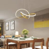 LEDTM LED φωτιστικό οροφής HLL-0208, 48W, 4000K, Φ50cm x 120cm, χρυσό - Image 3