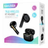 KAKUSIGA earphones με θήκη φόρτισης KSC-1482, True Wireless, 15mm, 35/300mAh, μαύρα - Image 2