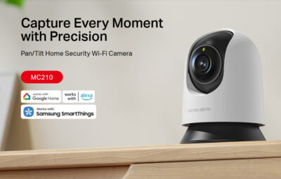 Alternative view of MERCUSYS smart κάμερα MC210, 2K/3MP, WiFi, PTZ, SD, EU/1.0