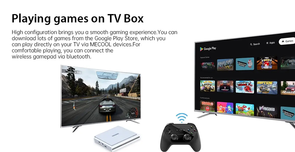 MECOOL TV Box KM2 Plus Deluxe, Google πιστοποίηση, 4K, WiFi, Android 11 - Image 12