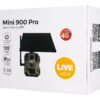 SUNTEK smart ηλιακή κάμερα κυνηγού Mini 900 Pro, PIR, 4G, 30MP/2K, SD, IP65 - Image 6