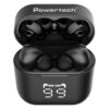 LEDTM earphones με θήκη φόρτισης PT-1227, TWS, ENC, 30/480mAh, μαύρα - Image 4