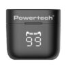 LEDTM earphones με θήκη φόρτισης PT-1227, TWS, ENC, 30/480mAh, μαύρα - Image 5