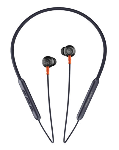 LEDTM earphones PT-1228 με μαγνήτη, Bluetooth ENC 10mm 180mAh, μαύρα