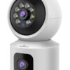 LEDTM smart κάμερα PT-1338, 2MP, dual lens, WiFi, PTZ, SD - Image 3