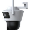 LEDTM smart κάμερα PT-1340, 3MP, dual lens, WiFi, PTZ, SD, IP65 - Image 4