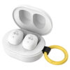 LEDTM earphones με θήκη φόρτισης PT-1393, True Wireless, 6mm, 25/230mAh, λευκά - Image 4