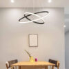 LEDTM LED φωτιστικό οροφής PT-1527, 40W, 4000K, Φ60x120cm, μαύρο - Image 3