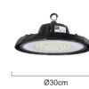 LEDTM LED φωτιστικό καμπάνα PT-1531, 100W, 6500K, Φ30x11cm, IP65, μαύρο - Image 4