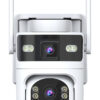 LEDTM smart ηλιακή κάμερα PT-1547, dual lens, 4MP, 4G, PTZ, SD, IP65 - Image 2