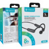 CELEBRAT neckband earphones SE9, OWS Bone Conduction, 16.3mm, 180mAh, μαύρα - Image 5
