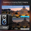 SJCAM action camera SJ20 με 2x φακούς, 2x οθόνες, 20MP/4K, WiFi, αδιάβροχη θήκη, μαύρη - Image 3