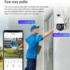 SECTEC smart κάμερα ST-428-4M-DL με προβολείς, dual lens, 4MP, Onvif PTZ - Image 7