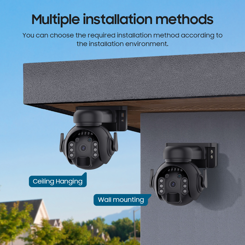 SECTEC smart ηλιακή κάμερα ST-515C-3M-4G-BK, 3MP, 4G, SD, PTZ, IP65 - Image 11