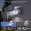SECTEC smart κάμερα ST-515C-3MTY, 3MP, WiFi, SD, PTZ, IP65 - Image 5