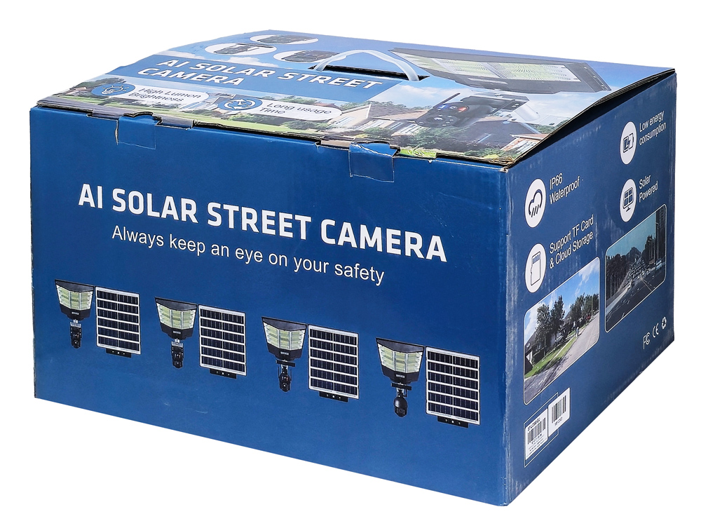SECTEC smart ηλιακή κάμερα ST-LC598-EU με προβολέα, dual lens, 3MP, 4G, SD, PTZ, IP66 - Image 9