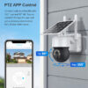 SECTEC smart ηλιακή κάμερα ST-S517C-3M, 3MP, PIR, PTZ, cloud/micro SD - Image 6