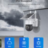 SECTEC smart ηλιακή κάμερα ST-S517C-3M, 3MP, PIR, PTZ, cloud/micro SD - Image 7