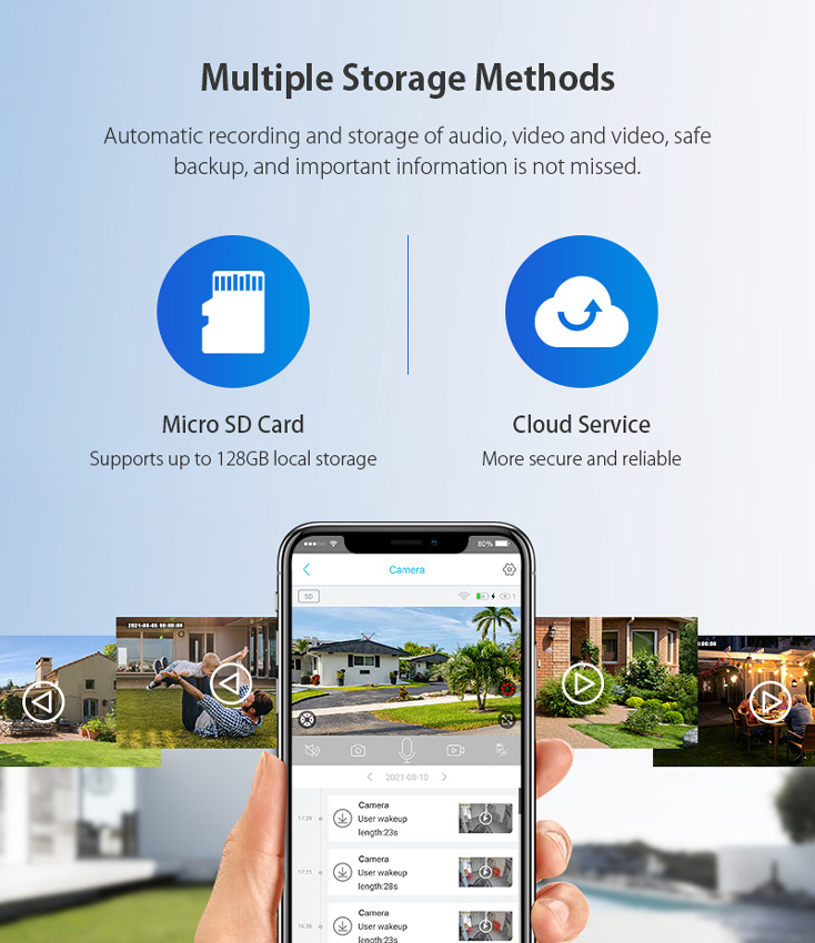 SECTEC smart ηλιακή κάμερα ST-S517C-3M, 3MP, PIR, PTZ, cloud/micro SD - Image 8