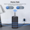SECTEC σύστημα παρακολούθησης 4x smart ηλιακών καμερών ST-WRK04-EU με hub, 3MP, WiFi, SD, PTZ, IP66 - Image 11